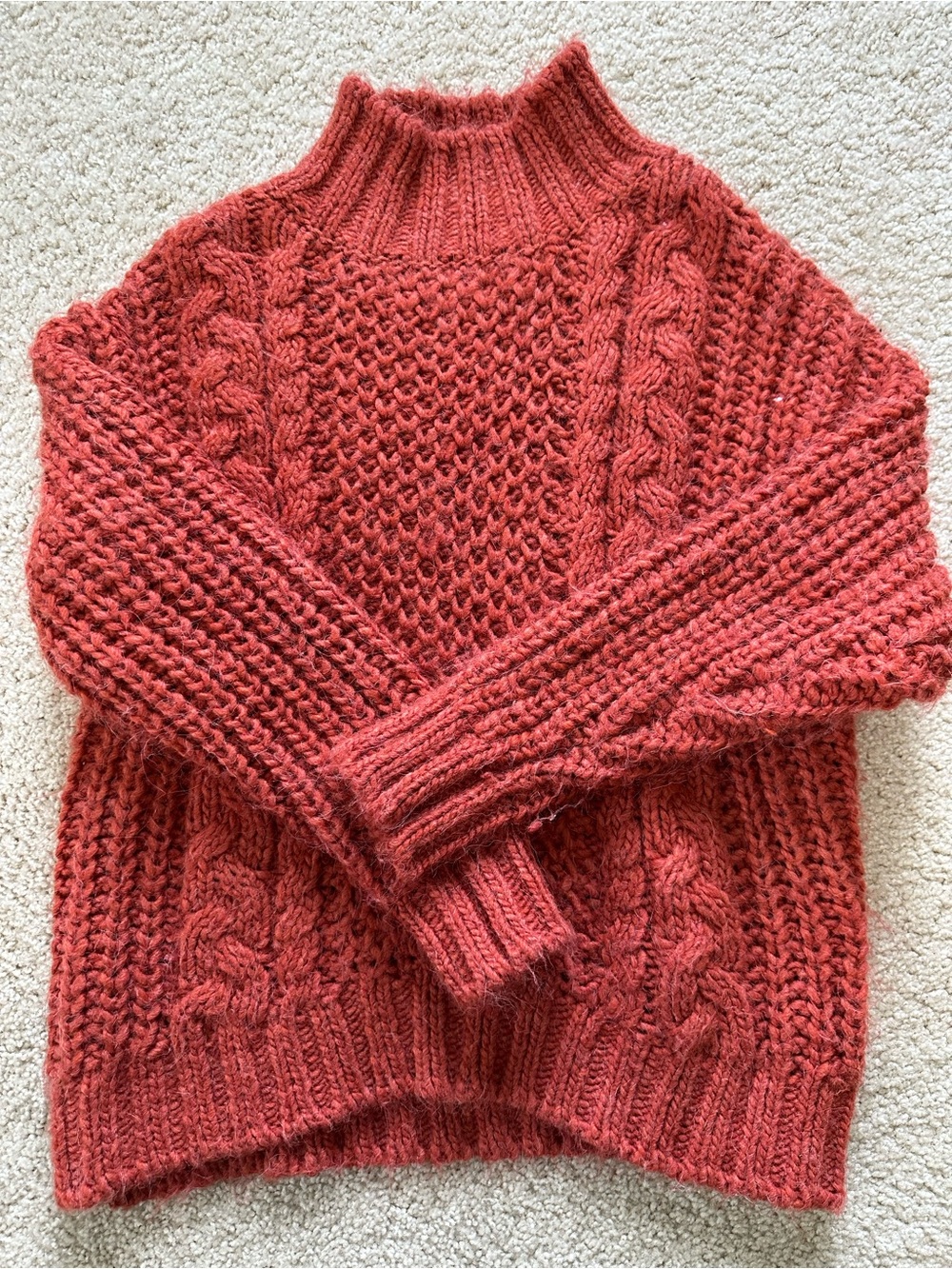 Universal Thread Orange Knit Sweater